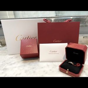 Cartier Trinity Ring, Small Model - Size 6 - Never Worn